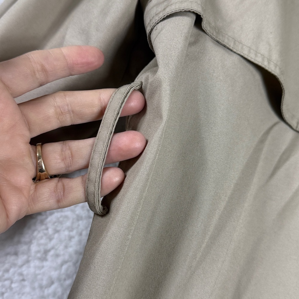 London Fog Beige Trench Coat - Picture 15 of 15